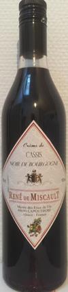 Créme de CASSIS noir de Bourgogne. SOLBÆR likør, til coctails eller madlavning, 70cl18% 